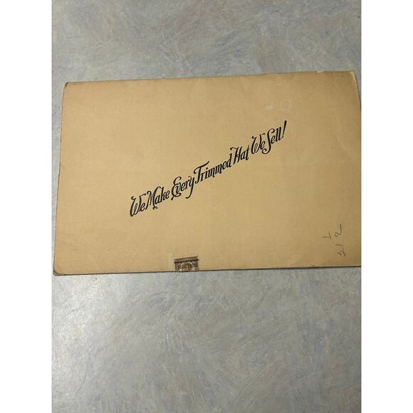 Antique 1926 Millinery‎ Catalog Rosenthal-Sloan Millinery Co. Ephemera RARE HTF main image 6